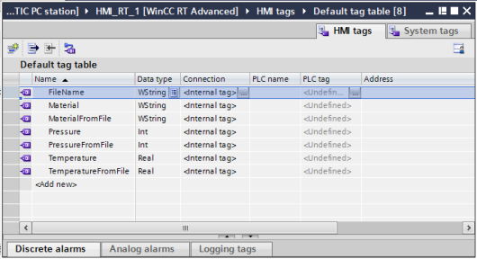 如何在 WinCC (TIA Portal) PC 运行系统中用脚本将信息存储成文件?