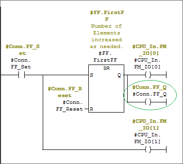 在STEP7 中 对于高速布尔处理器FM352-5当使用中间线圈输出时编译会报错？