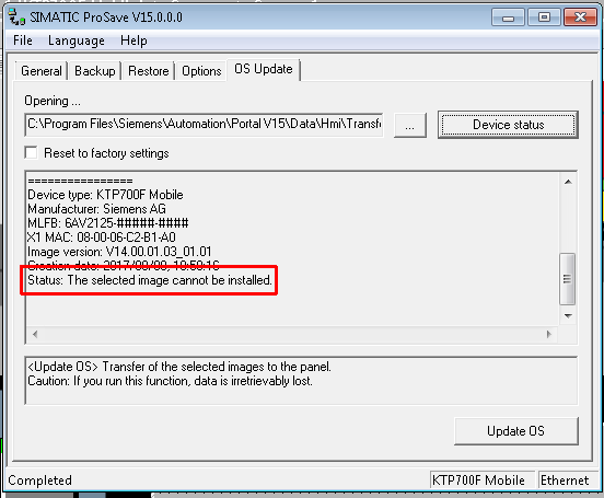 为什么第二代SIMATIC HMI移动面板在TIA Portal V15中不能传送项目或者固件更新
