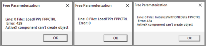 西门子6se70变频器如何防止出现信息"Free Parametrerization Line: 0 File:: ..."?