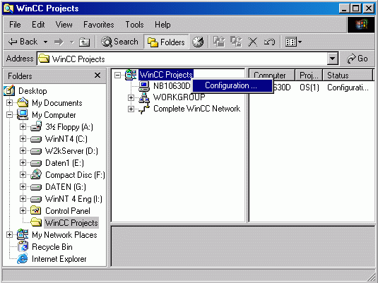 如果在 (PCS 7 V6.x)的任务栏中没有显示图标，如何打开组态对话框？