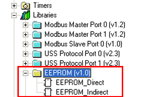 如何在 CPU 内部 EEPROM 存储空间中永久保存变量区域？