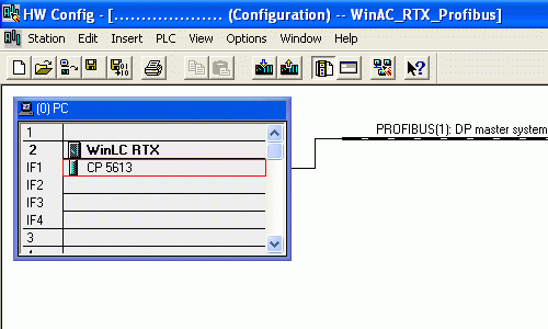 通过 PROFIBUS 连接 STEP 7 和 WinAC Basis/RTX V4.0