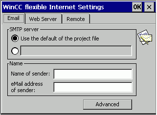 为什么在 SIMATIC 操作面板上“Internet Settings”中不是所有的选项单都可见（仅 Windows CE 设备）？