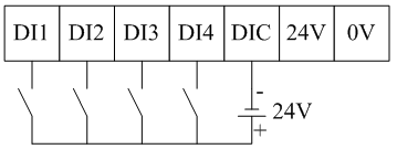 V20变频器如何使用固定频率设定值（不用连接宏）