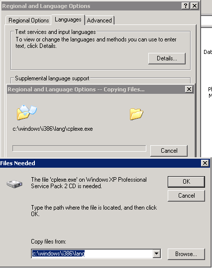如何给Windows XP Embedded增加中文语言支持