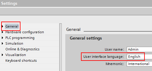 How do you use WinCC (TIA Portal) to switch languages on a SIMATIC