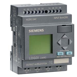 LOGO! 24RC, 8DI/4DO, 200 Blocks - 6ED1052-1HB00-0BA6 - Industry Support  Siemens