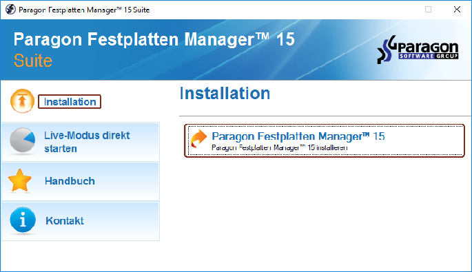 Paragon Festplatten Manager™ Suite installieren - SIMATIC IPC Image &  Partition Cre… - ID: 109767363 - Industry Support Siemens